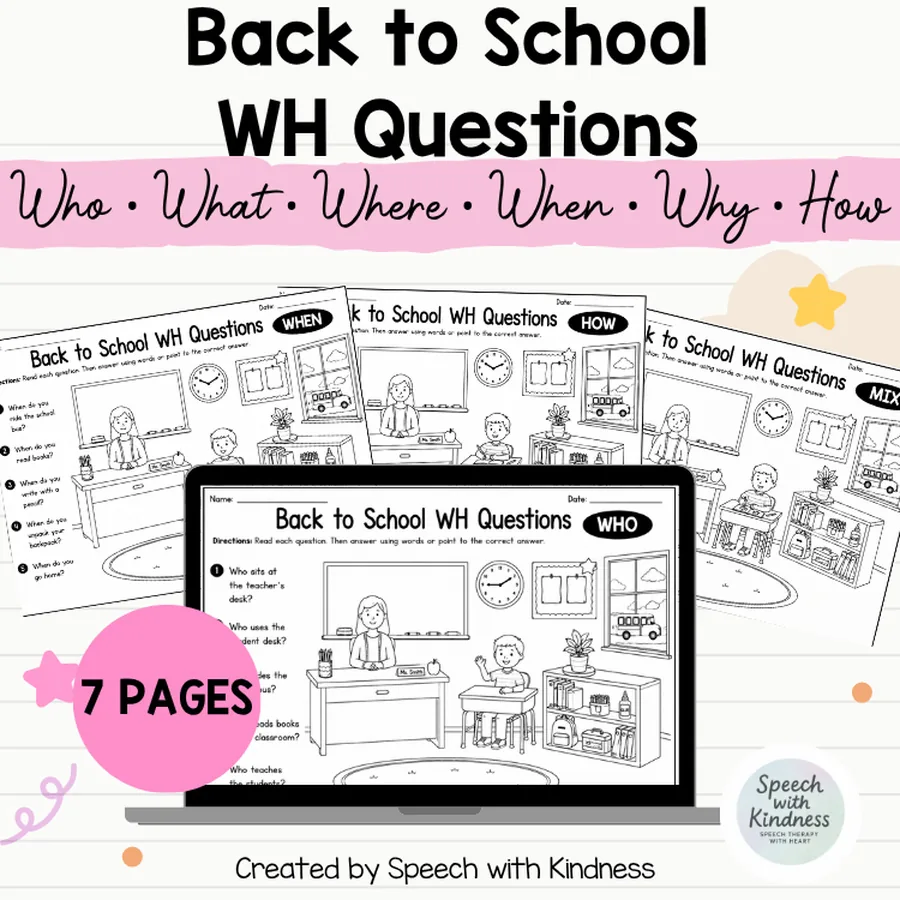 Seven pages spanning who, what, where, when, why and how.