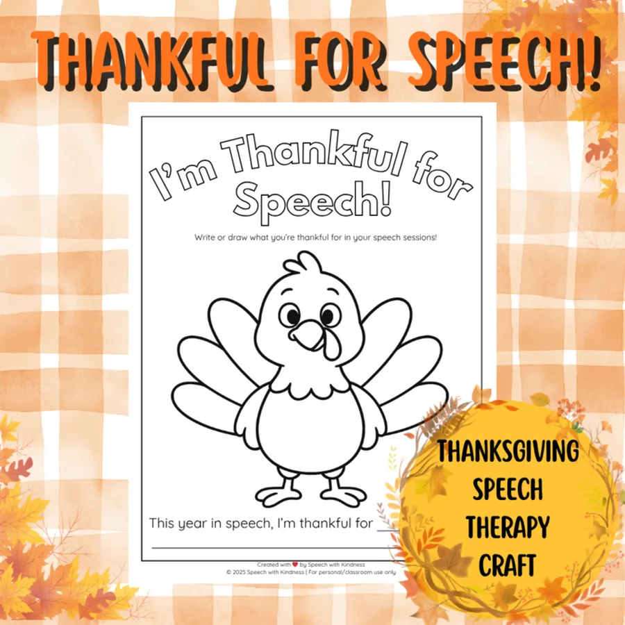 A turkey to colour with a write-or-draw prompt underneath.