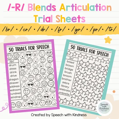 Covers the blends br, cr, dr, fr, gr, pr and tr.