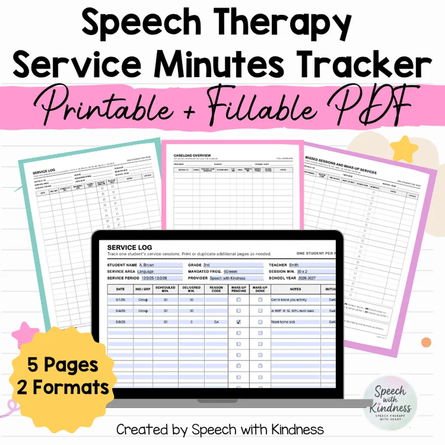 Badged five pages in two formats, printable and fillable.