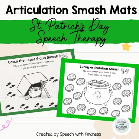 Smash mats: cover a footprint or a coin for each production.