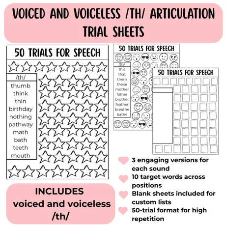 Covers both voiced and voiceless th.